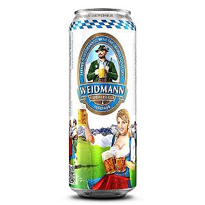 Cerveja Weidmann Heffeweissbier Lata 500ml