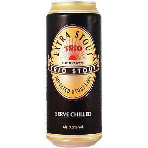 Cerveja Trio Extra Stout Lata 500ml