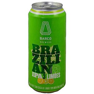 Cerveja Barco Brazilian IPA 3 Limões 473ml