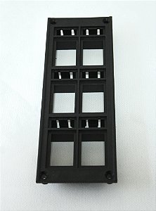 Moldura Painel Interruptores - Scania 112/113 - Painel Reto