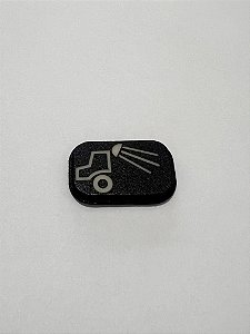 Tampa Placa Simbolo Painel Scania 113/124 - Luz de serviço Traseira