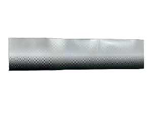 FAIXA CARRETA GUERRA PRATA/PRETO DEGRADE 27 PCS-PONTILHADA
