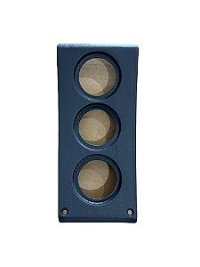 Moldura  Painel Scania 113 e 124 - 3 relogios 52mm