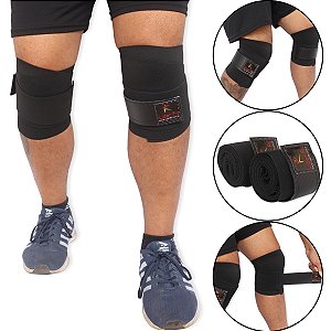 Joelheira Elástica Para Compressão Durante Atividade Física O Par