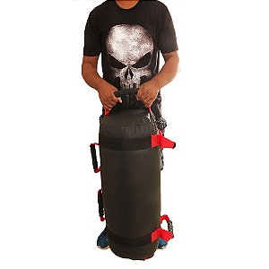 Power Bag Sand Bag Para Treino Funcional Crossfit 12 kg Com 6 Pegadas
