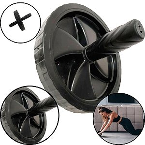 Roda Abdominal Rodinha Para Musculação Rolo De Exercícios Profissional