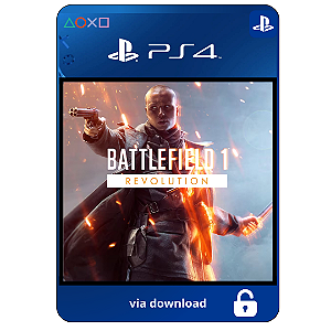 Battlefield 1 Revolution Ps4 Mídia digital online