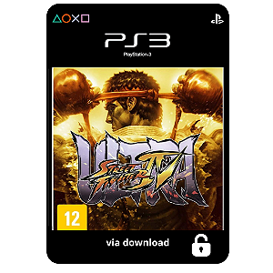 Ultra Street Figther IV Ps3 Mídia digital online