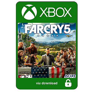 Far Cry 5 Xbox one Mídia digital online Pré-venda