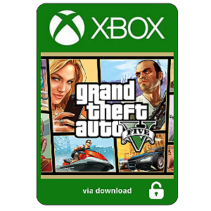 Gta 5 Xbox one Mídia digital online