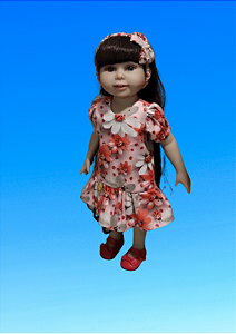 Vestido Boneca Tipo Generation