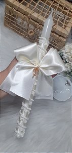 Vela Pérola e pingente