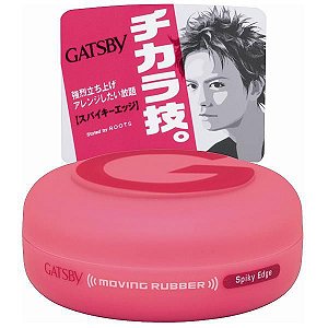 Gatsby Moving Rubber Spiky Edge Hair Wax 80g