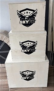 Caixote de Salto Kit com 3 (P/M/G)
