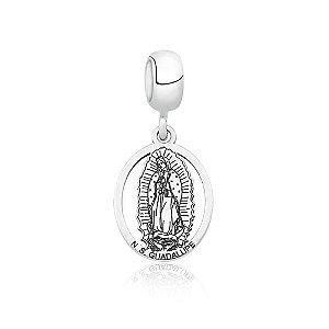Berloque de Prata Nossa Senhora de Guadalupe