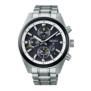 Seiko Prospex SSH167 GPS Solar Cronograph Edição Panda 42mm