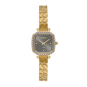Orient LGSS0062 G1KX – Feminino Mini, Elegante, IP Gold e