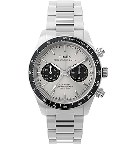 Relógio Timex TW2Y19200 Cronógrafo 39mm Aço Quartz - Relojoaria