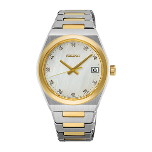 Relógio Seiko Feminino Diamond SUR604P1 – Elegância com Diamantes
