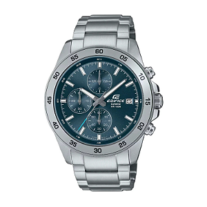 Casio Edifice EFR-526D-2AVUDF Cronógrafo Azul em Aço Inoxidável