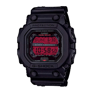 G-Shock GX-56BBR-1DR The King Solar Preto e Vermelho 200m