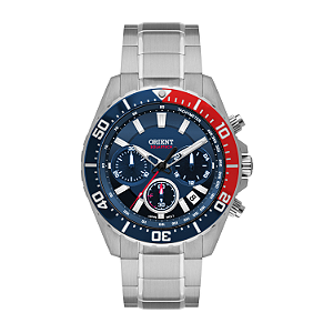 Orient Solartech Azul Cronógrafo MBSSC288 DVSX 43mm - Relojoaria