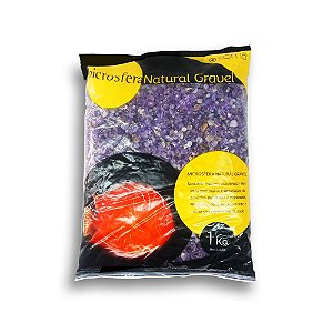 SUBSTRATO SOMA NATURAL GRAVEL TOP PURPLE (3-5MM) - 1KG