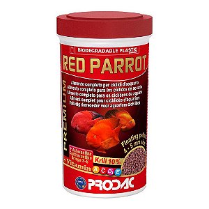 RACAO PRODAC RED PARROT 110G
