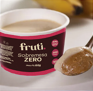 Banoffe Zero Creme de Banana e Doce de Leite Zero Açúcar - 60g