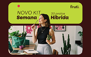 Kit Semana Híbrida - 20 pratos Detox + Veg