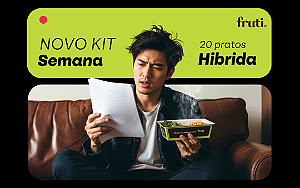 Kit Semana Híbrida - 20 pratos Detox + Veg