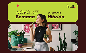 Kit Semana Híbrida - 20 pratos Detox + Veg