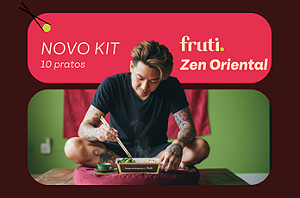 Kit Fruti Zen Oriental - 10 pratos