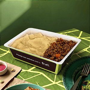 Purê de Batata Inglesa com Patinho Moído com Cenoura - 300g