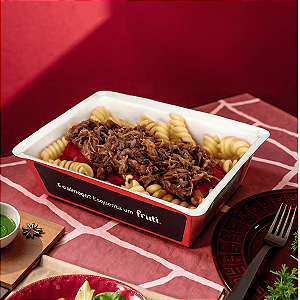 Macarrão ao Molho Sugo com Cupim Desfiado - 300g