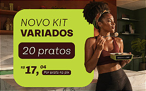 Kit Variados da Fruti - 20 pratos