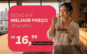 Kit Melhor Preço da Fruti - 20 pratos