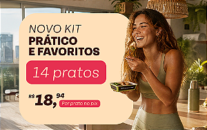Kit Prático e Favoritos da Fruti - 14 pratos