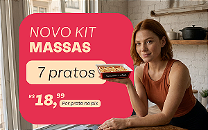 Kit de Massas da Fruti - 07 pratos