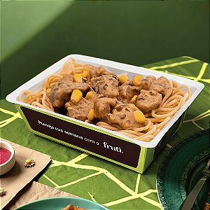 Estrogonofe Mineiro de Filé Mignon Suíno e Espaguete - 280g