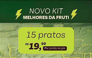 Kit Melhores da Fruti - 15 pratos
