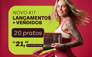 Kit Lançamentos + Vendidos da Fruti - 20 pratos