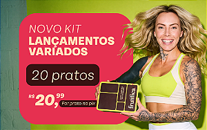 Kit Lançamentos Variados da Fruti - 20 pratos