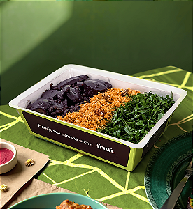 Feijoada Completa com Couve Manteiga, Arroz Branco e Farofa Especial - 300g