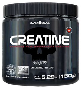 Creatina Monohidratada Pura Black Skull 150g - Creatine Black Skull