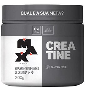 Creatina Pura Max Titanium 300g