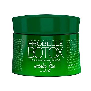 Máscara Capilar Alisante Probelle Btx Quiabo Liso 150g