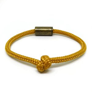 Pulseira Náutica Corda Dourada
