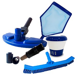 Kit Acessórios de Manutenção Para Piscinas Universal