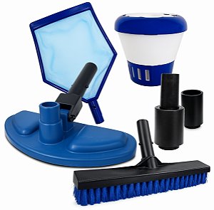 Kit Acessórios de Manutenção Para Piscinas Universal